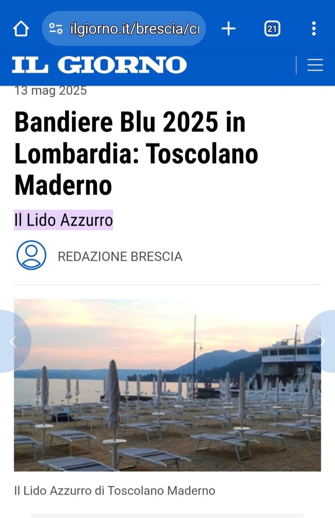 Appartamento Lido Toscolano-Maderno Esterno foto